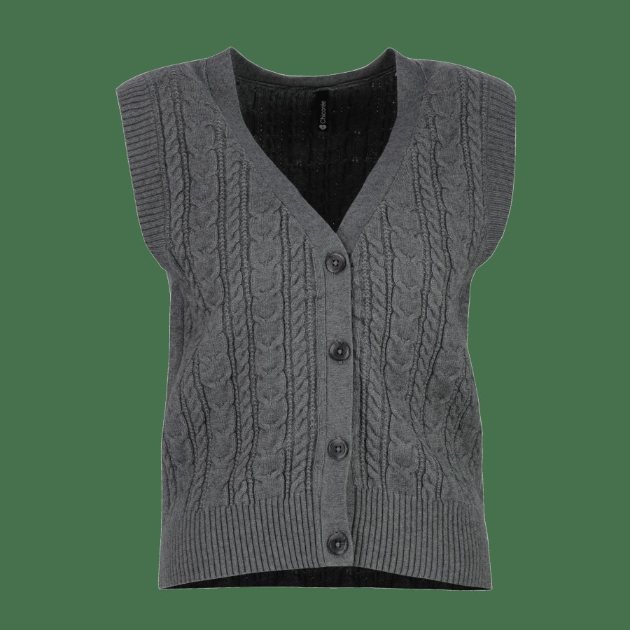 Bekleidung Chicorée | Cable Pullover Vest